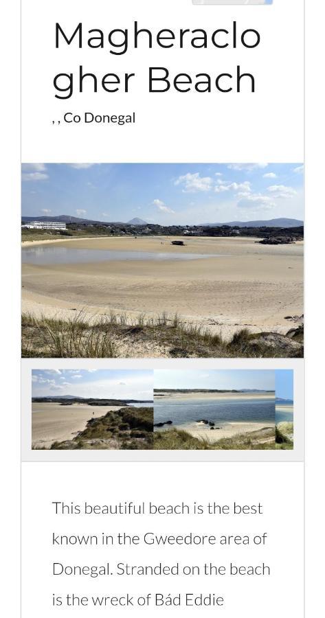 Ostan Gweedore Deluxe Apartments Bunbeg Exterior photo